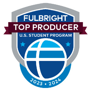 University Named a Fulbright Top Producing Institution for US Students for Second Consecutive Year