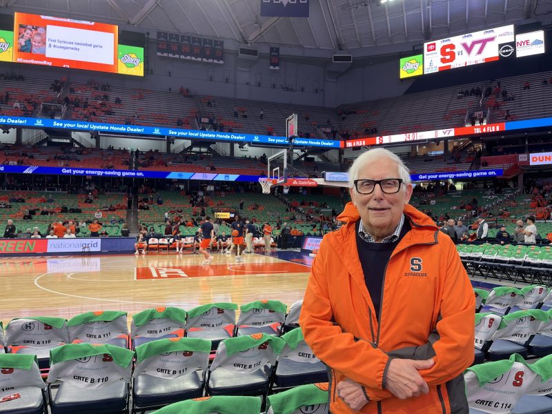 History Professor David Bennett’s ’56 Ties to Men’s Basketball Program Span Generations