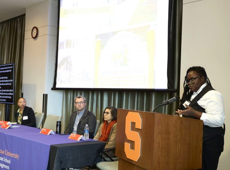 Lender Center Postdoctoral Fellow Examines the Impact of Gentrification and Displacement in Western and Central New York