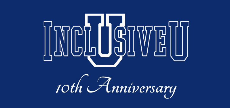 InclusiveU 10th anniversary graphic