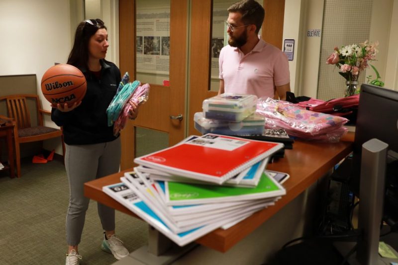 Social Workers United Collecting School Supplies for Children in Liberia