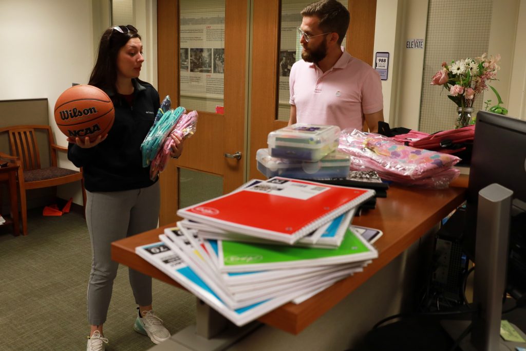 Social Workers United Collecting School Supplies for Children in Liberia
