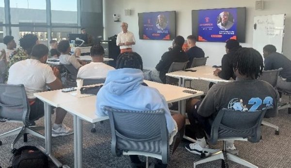 Student-Athletes Enjoy New Study Away Sports Communications Course