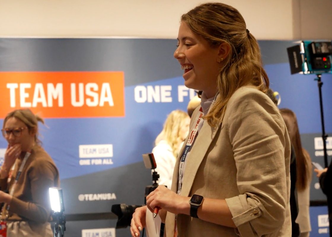 USA Today Audience Editor Sydney Bergan ’23 Lands ‘Surreal’ Olympic Assignment