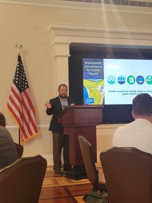 Public Health Professor David Larsen Invited to White House to Discuss Wastewater Surveillance