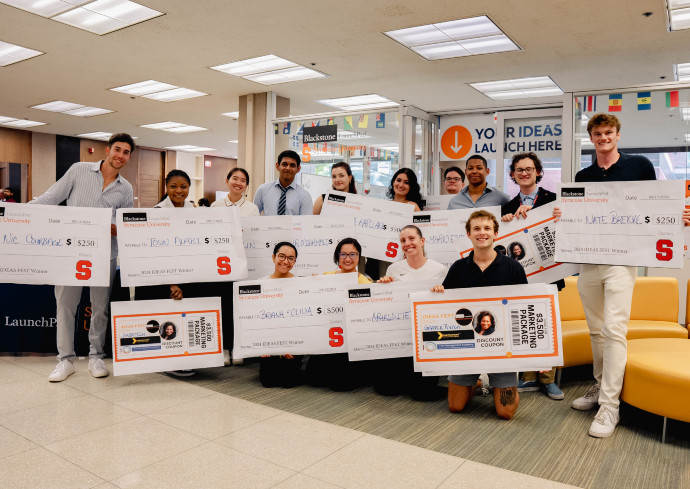 Winners of LaunchPad’s 2024 Ideas Fest