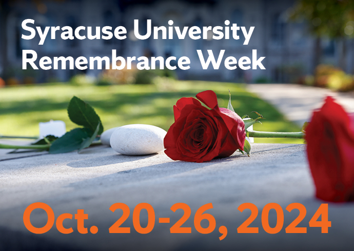 University’s Annual Remembrance Week Begins Oct. 20