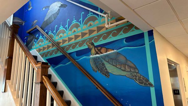 Creation Story, a mural at 113 Euclid Ave., a gathering space for Native students