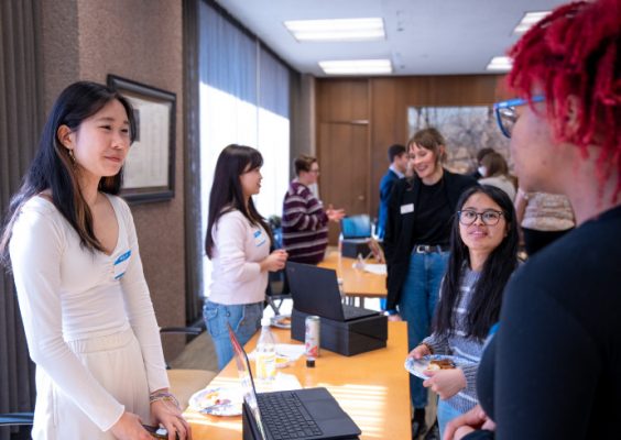 Students participating in spring 2024 SOURCE event