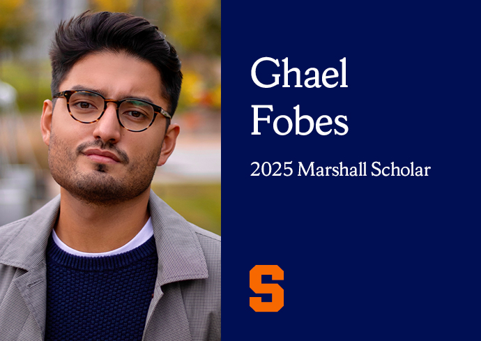 2025 Marshall Scholar Ghael Fobes