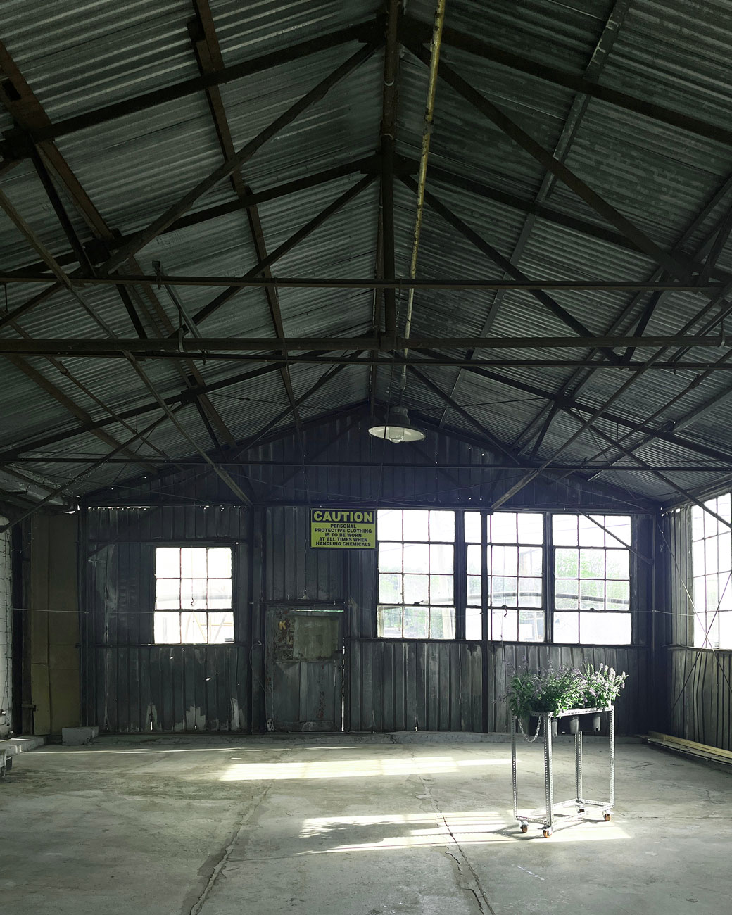 The exhibition will be held in the shed a 1930s addition to the historic GereBlock building in Syracuse.