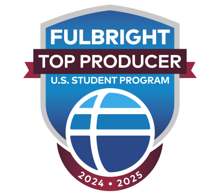 Fulbright Top Producer US Student Program graphic