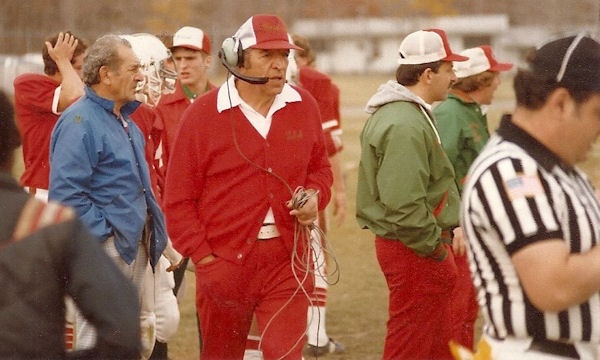 Cal Sanfilippo '77 on the playing field.