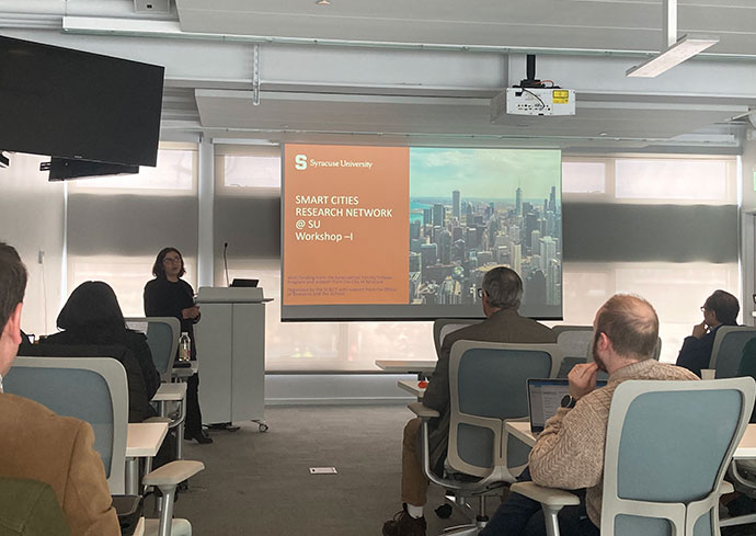 Smart Cities Research @ SU Holds First Workshop