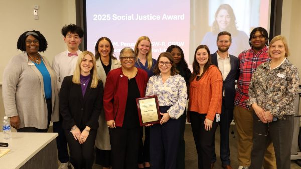 School of Social Work Honors Jessica Perusse With Rubenstein Social Justice Award