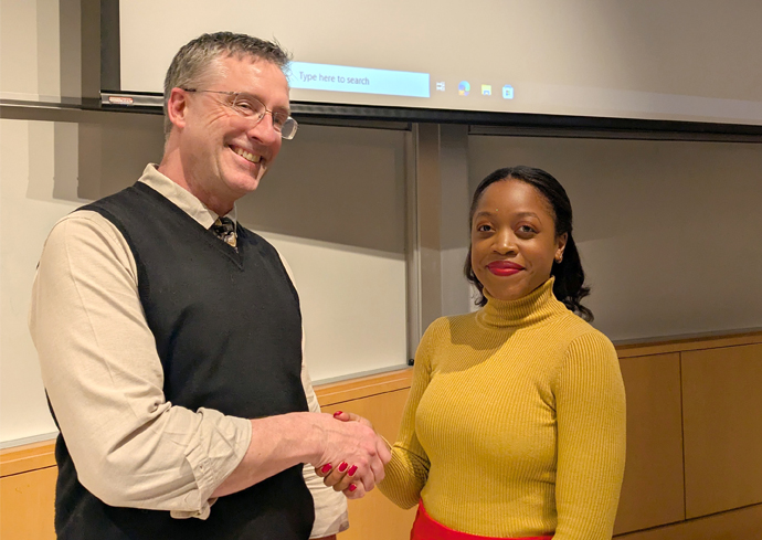 Arts and Sciences Doctoral Student Wins at This Year’s Three-Minute Thesis Competition