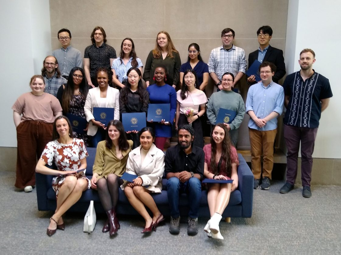 Outstanding Teaching Assistants Recognized at Graduate School Ceremony