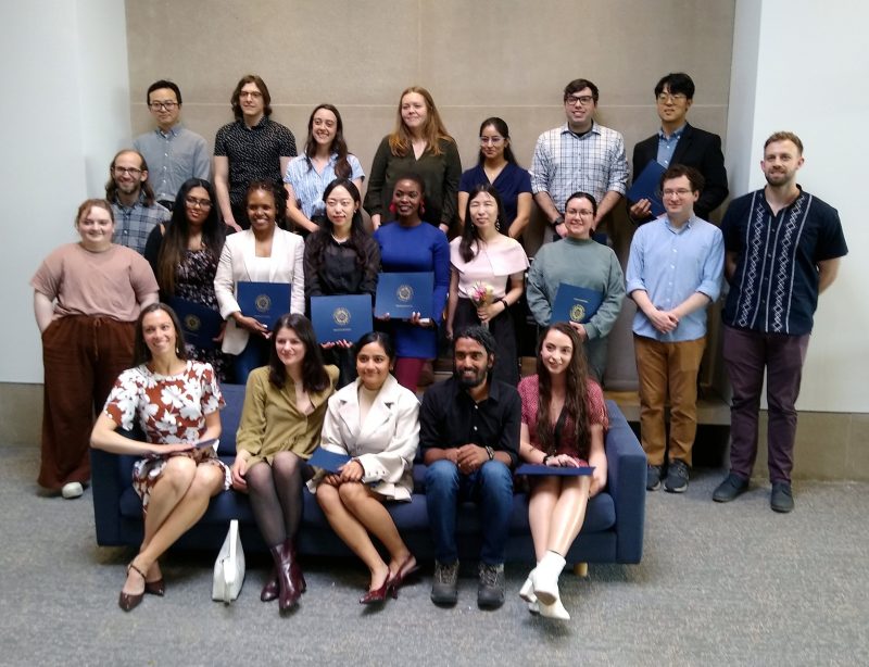 Outstanding Teaching Assistants Recognized at Graduate School Ceremony