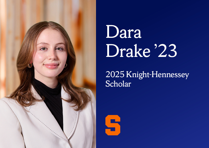 Dara Drake '23 Knight-Hennessey Scholar