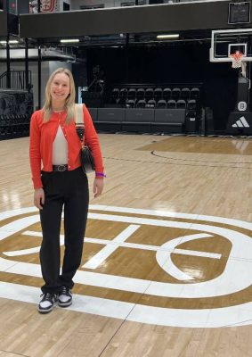 Falk College student Brooke Siket in Atlanta.
