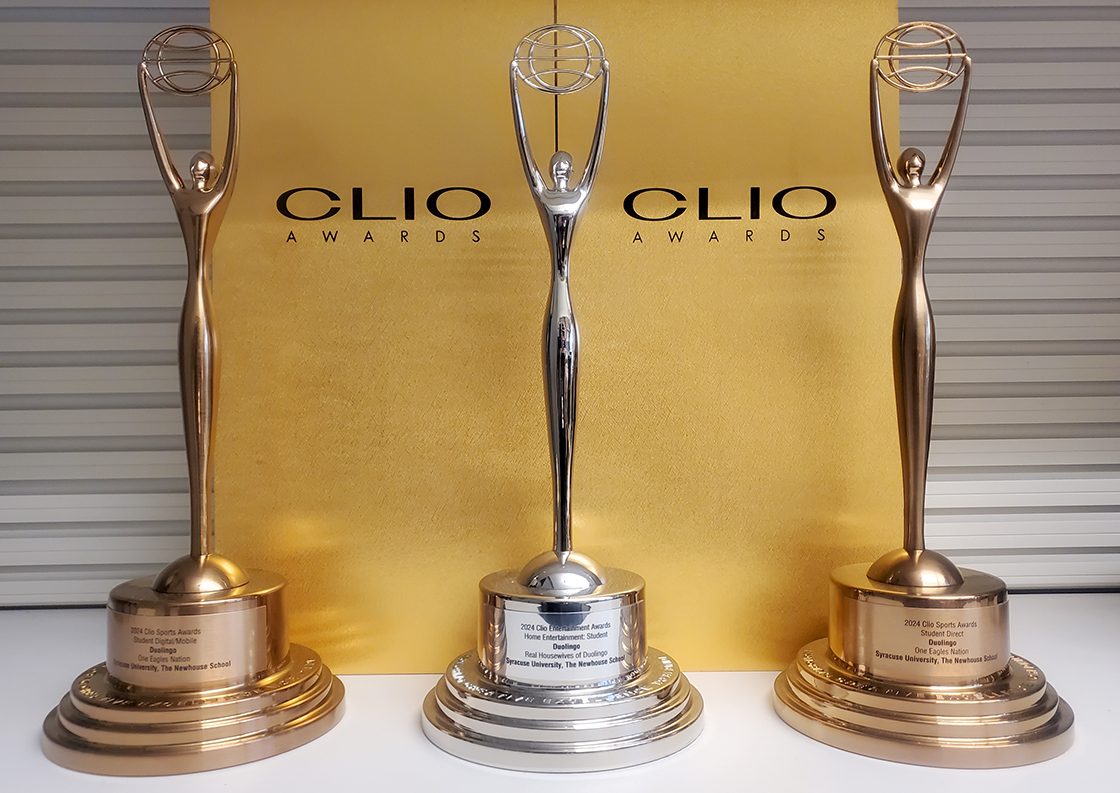 Newhouse Creative Advertising Students Win Big at Sports and Entertainment Clios