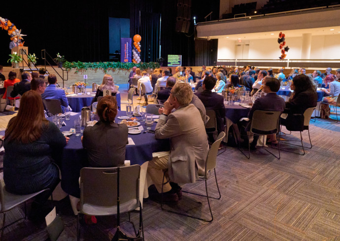 Attendees at Arts and Sciences gala