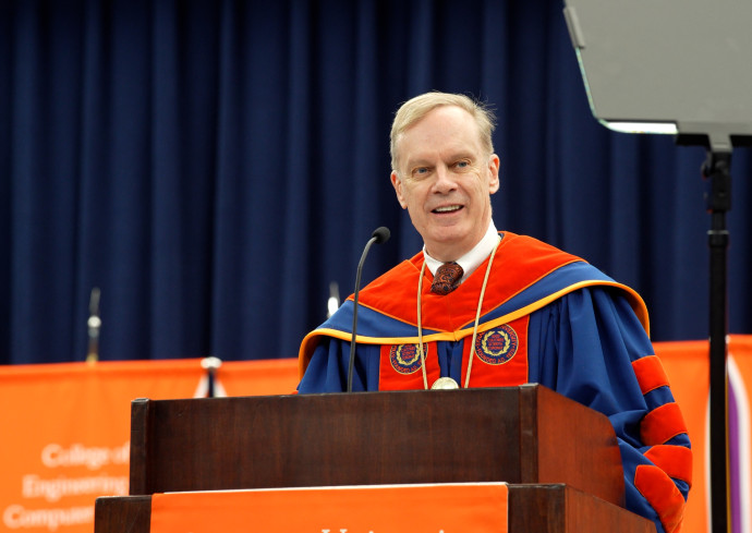 Chancellor Syverud Addresses Graduates at Commencement Ceremony