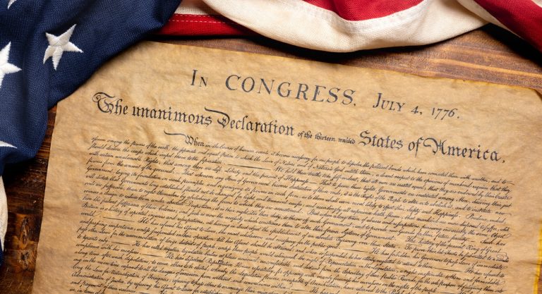 the effect of the declaration of independence was to
