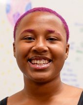 young person smiling