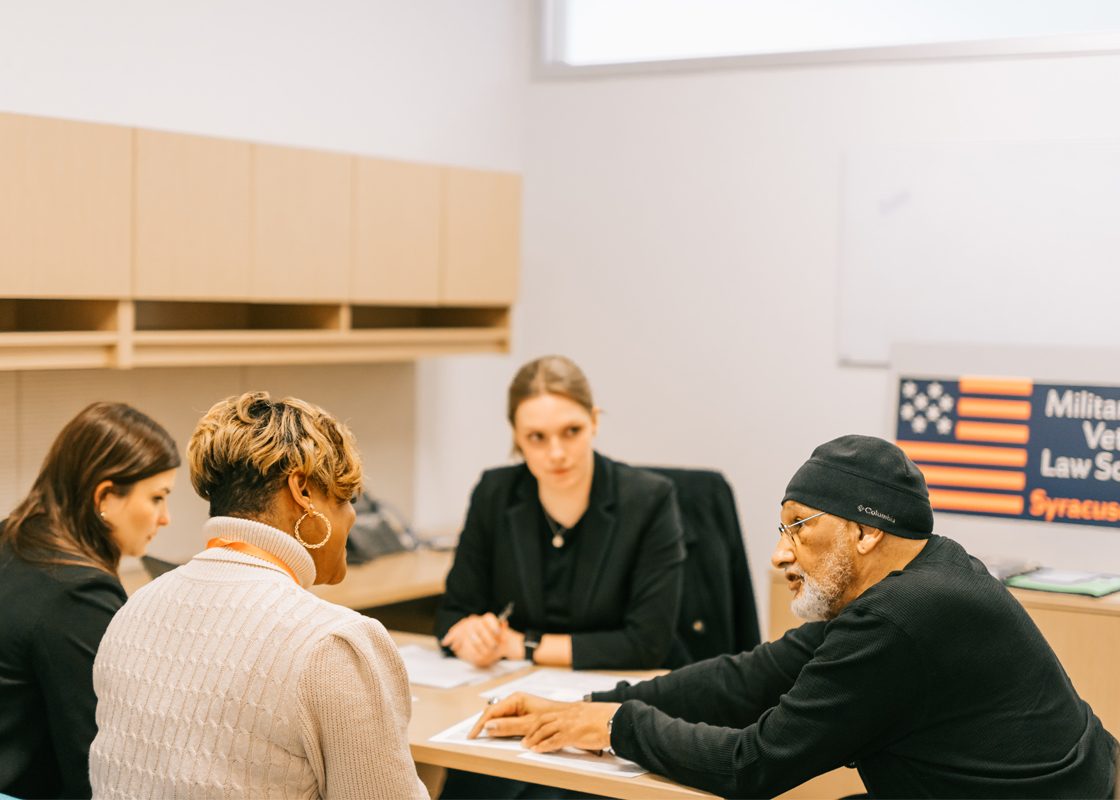 College of Law’s Veterans Legal Clinic Receives Justice for Heroes Grant