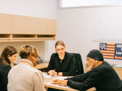 College of Law’s Veterans Legal Clinic Receives Justice for Heroes Grant