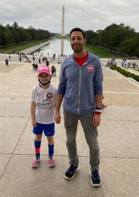 Falk College Senior Associate Dean of Faculty Affairs and Academic Operations Scott Tainsky with his daughter Shana.