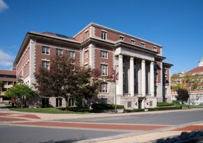 The exterior of Slocum Hall