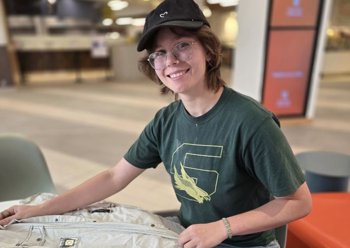 Student’s Mobile Upcycled Clothing Business Turns Trash Into Treasures