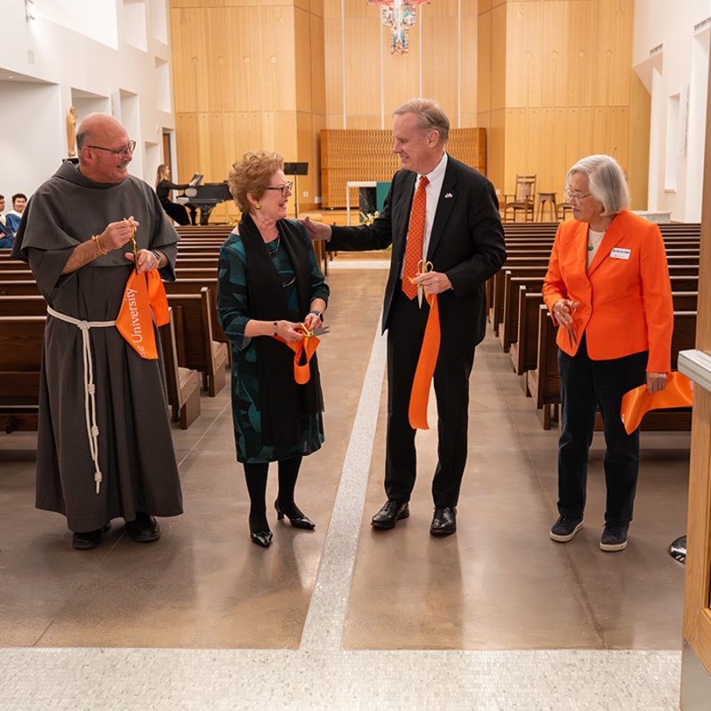 Sacred Space, Stronger Community: Catholic Center Renovations Inspire Students