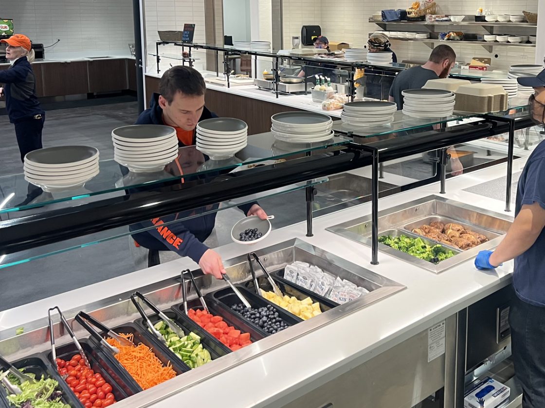 Chef Jeff Dover Has Built a Team to Transform the Athletic Dining Program