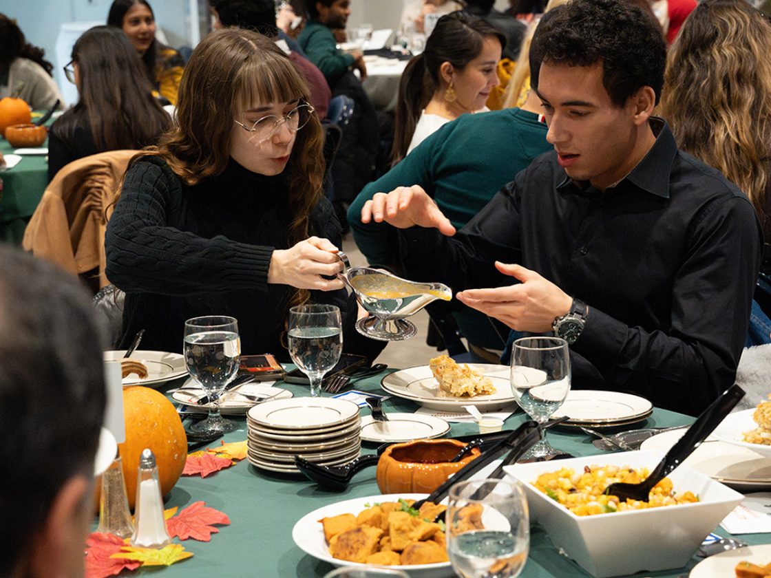 International Students Find Home at Syracuse’s 41st Thanksgiving Celebration