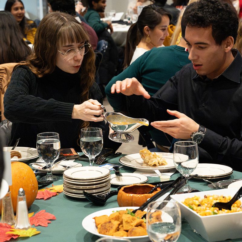 International Students Find Home at Syracuse’s 41st Thanksgiving Celebration