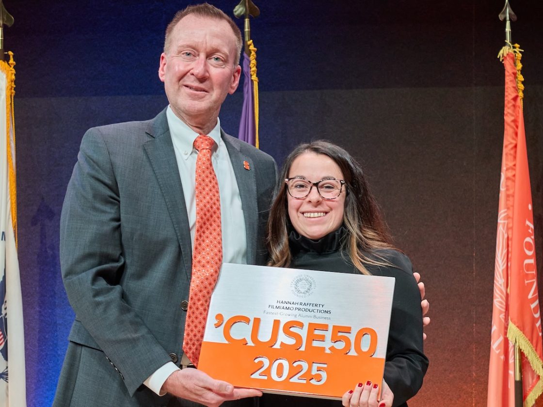 How a ’CUSE50 Honoree Gives Back to Falk College Students