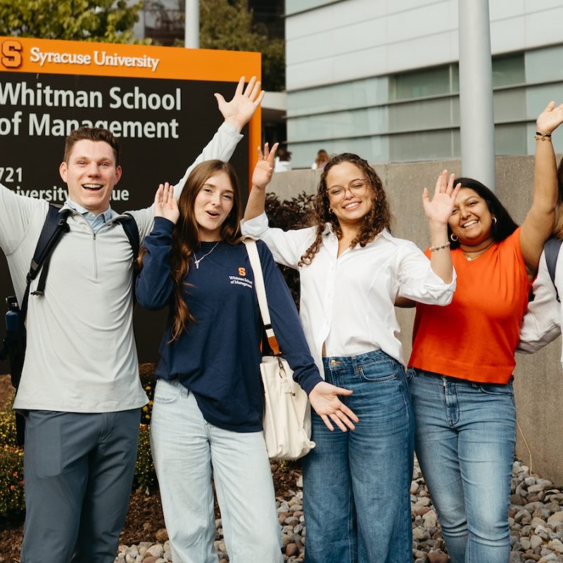Whitman School Sustains Historic 98.1% Placement Rate for Class of 2025