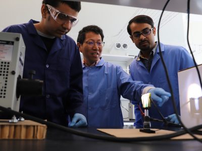 Battery Research by Professor Quinn Qiao Awarded Raymond Funding