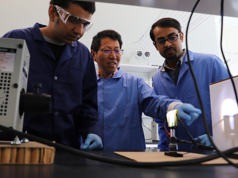 Battery Research by Professor Quinn Qiao Awarded Raymond Funding