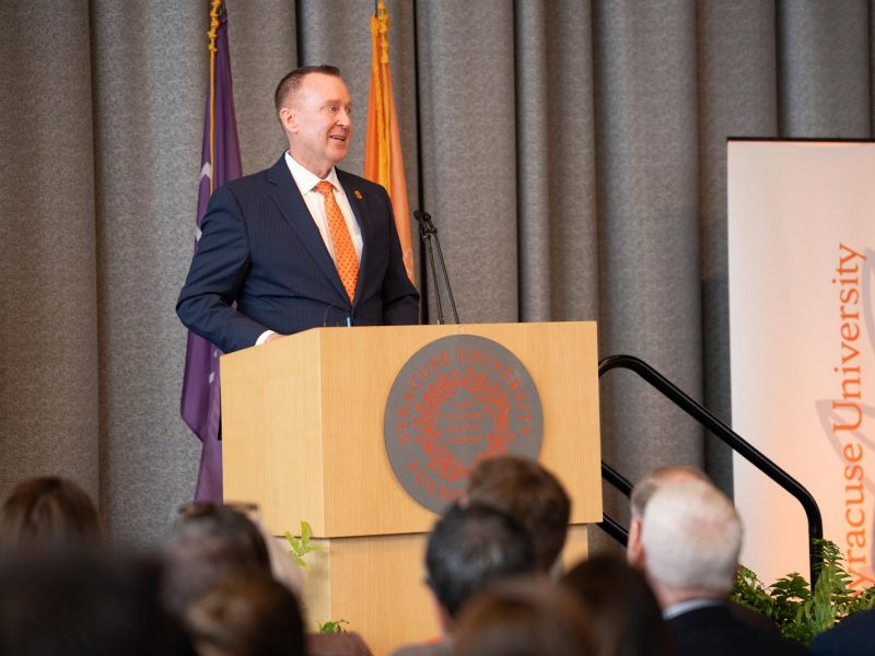 Photos From Inside the Celebration of Chancellor-Elect J. Michael Haynie