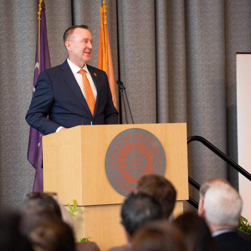 Photos From Inside the Celebration of Chancellor-Elect J. Michael Haynie