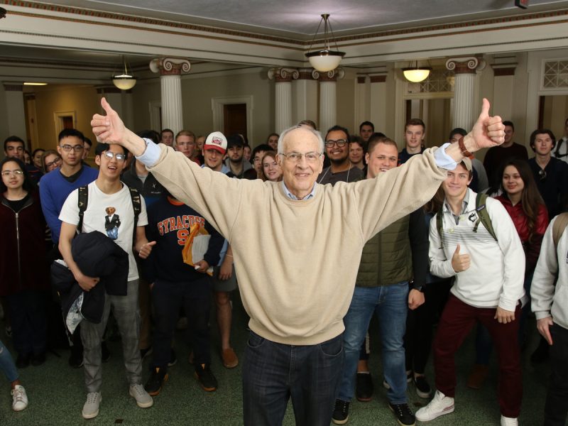 Bill Coplin Retires After 56 Years of Shaping Maxwell Students