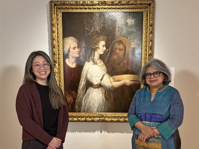 Recently Discovered Reynolds Portrait Inspires Ray Smith Symposium