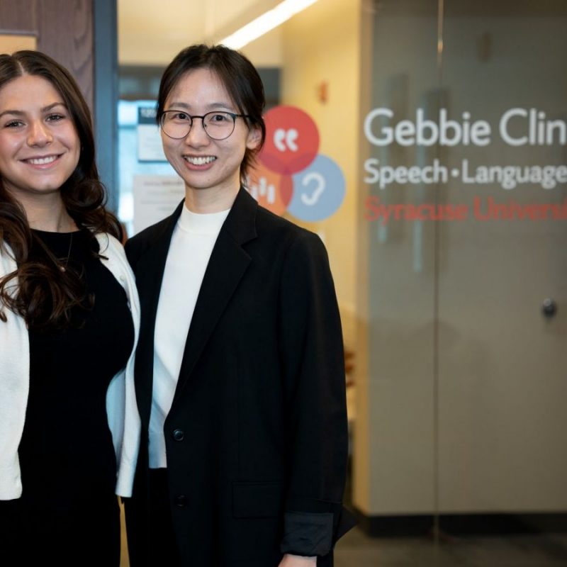Undergraduate Researcher Takes Community-Based Approach to Speech Therapy
