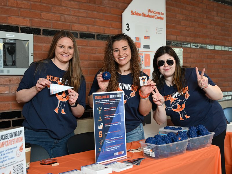 On Syracuse Giving Day, Here Are 5 Unique Ways to Fuel the Orange