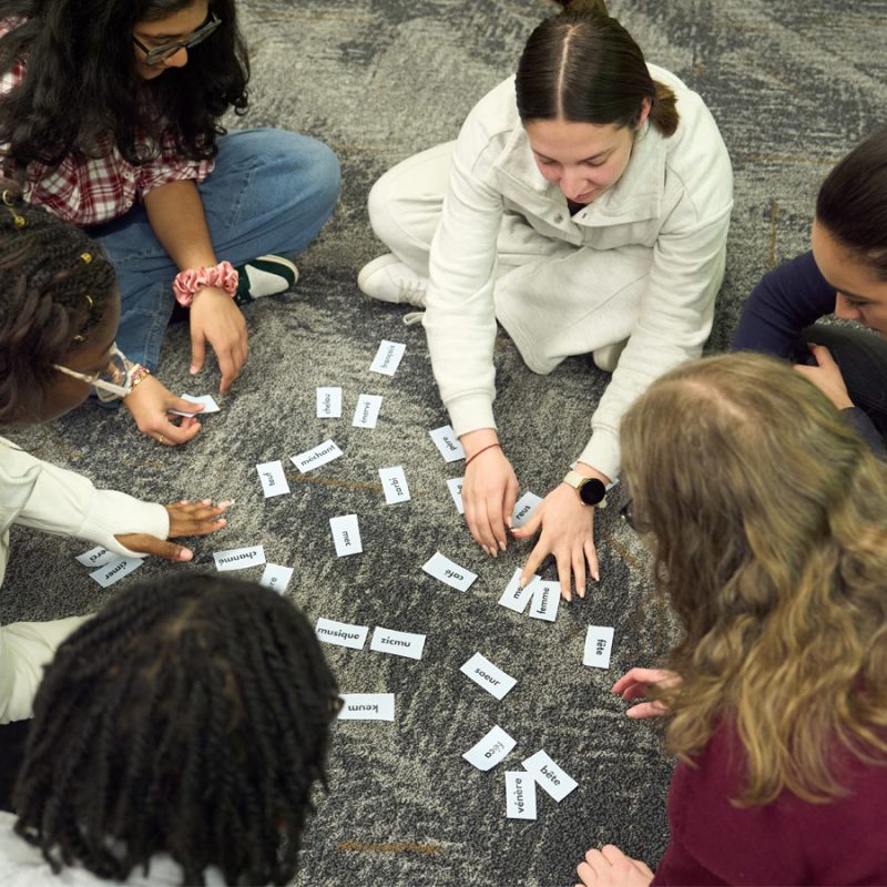 Culture and Conversation Tables Bring the World to Maxwell