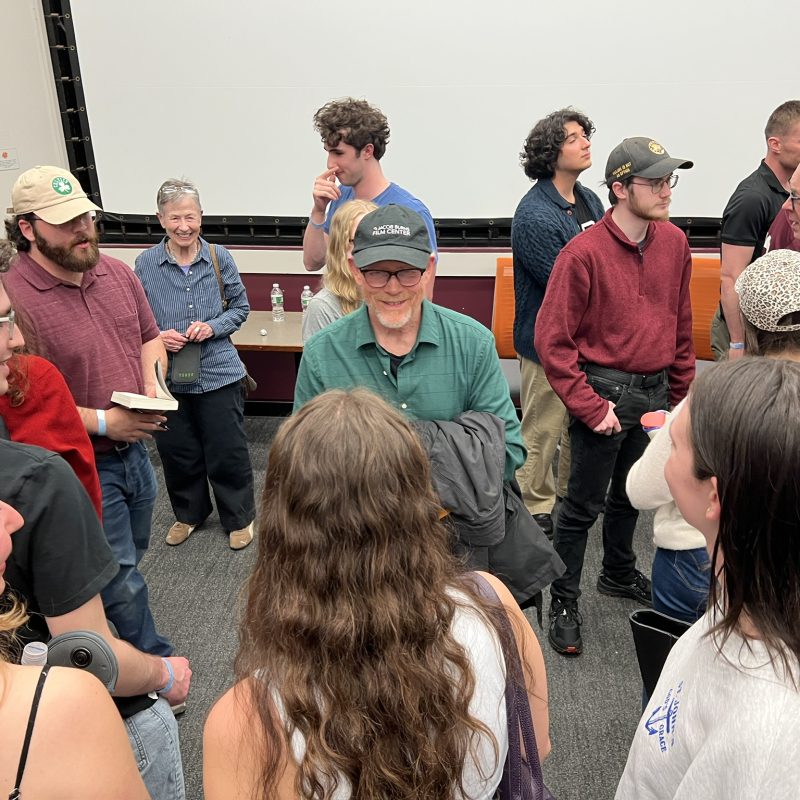 Filmmaker Ron Howard Offers Students a Unique Look at the Creative Process